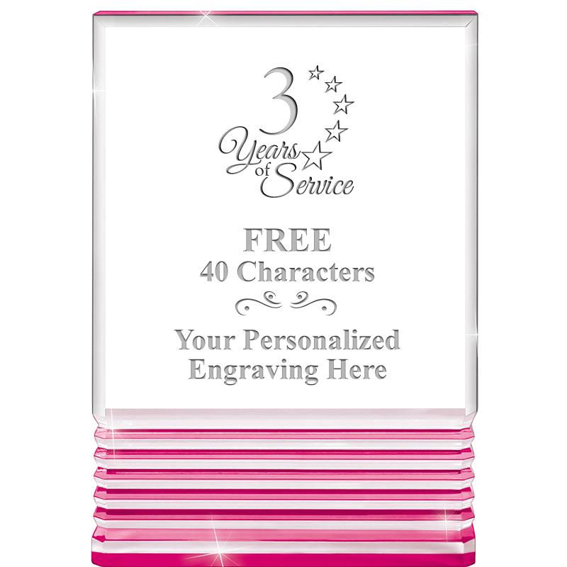 5" PINK ROCKWELL ACRYLIC