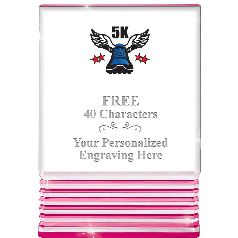 5" PINK ROCKWELL ACRYLIC