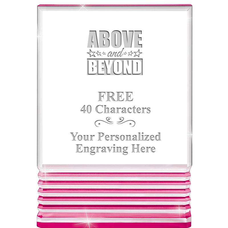 5" PINK ROCKWELL ACRYLIC