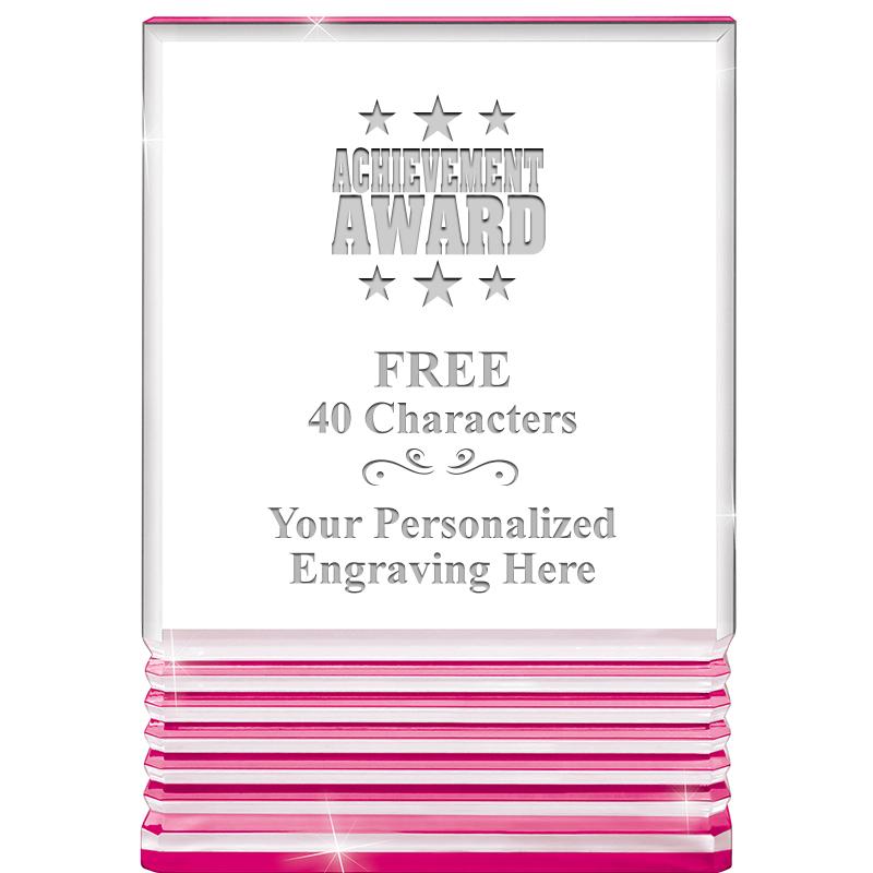 5" PINK ROCKWELL ACRYLIC