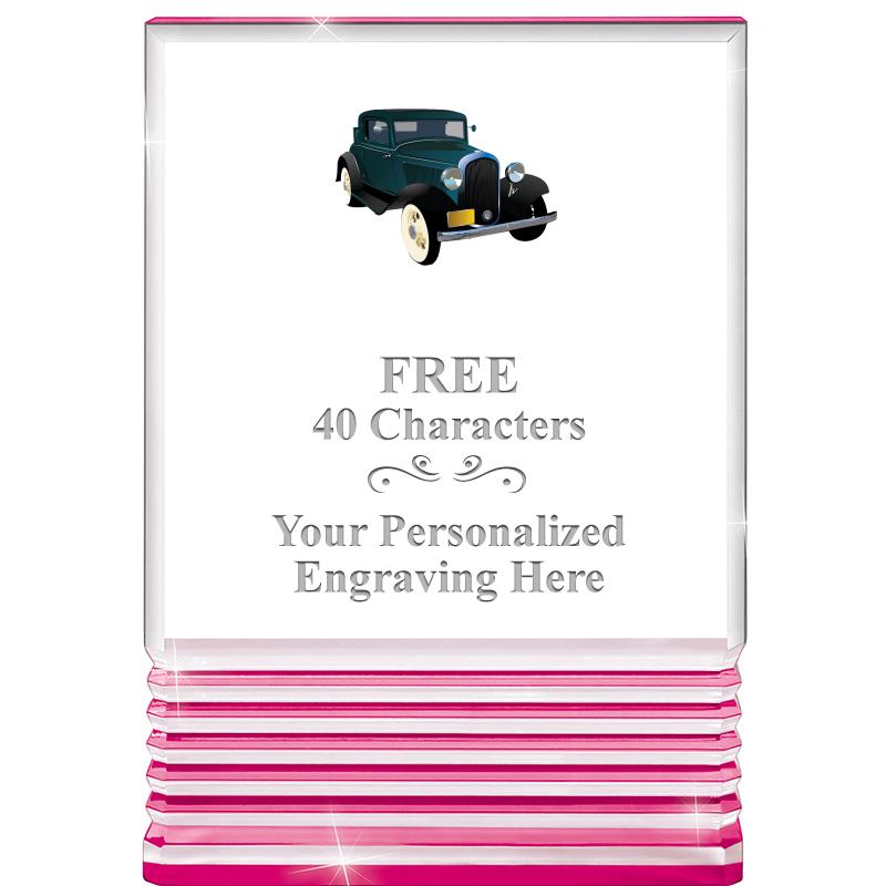 5" PINK ROCKWELL ACRYLIC