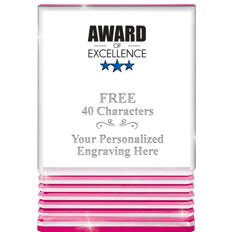 5" PINK ROCKWELL ACRYLIC