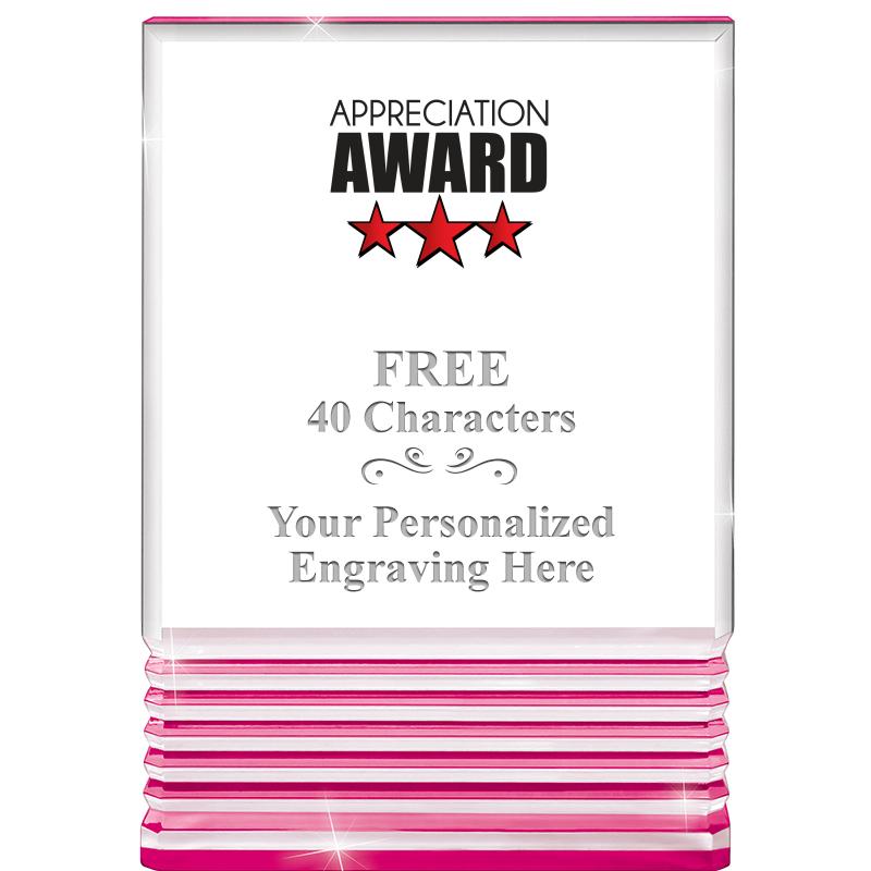 5" PINK ROCKWELL ACRYLIC