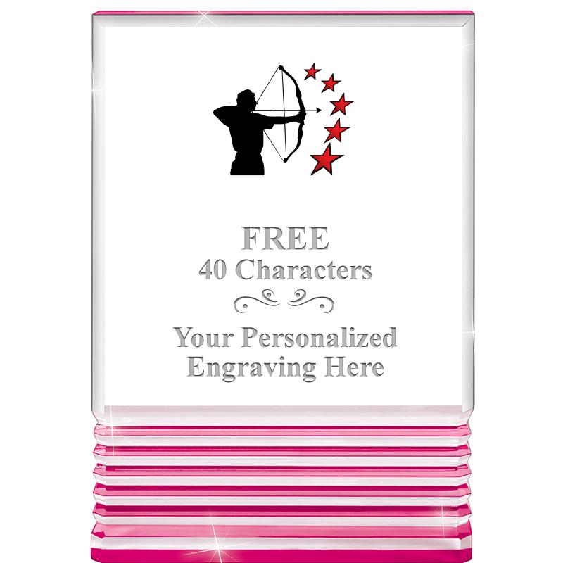 5" PINK ROCKWELL ACRYLIC