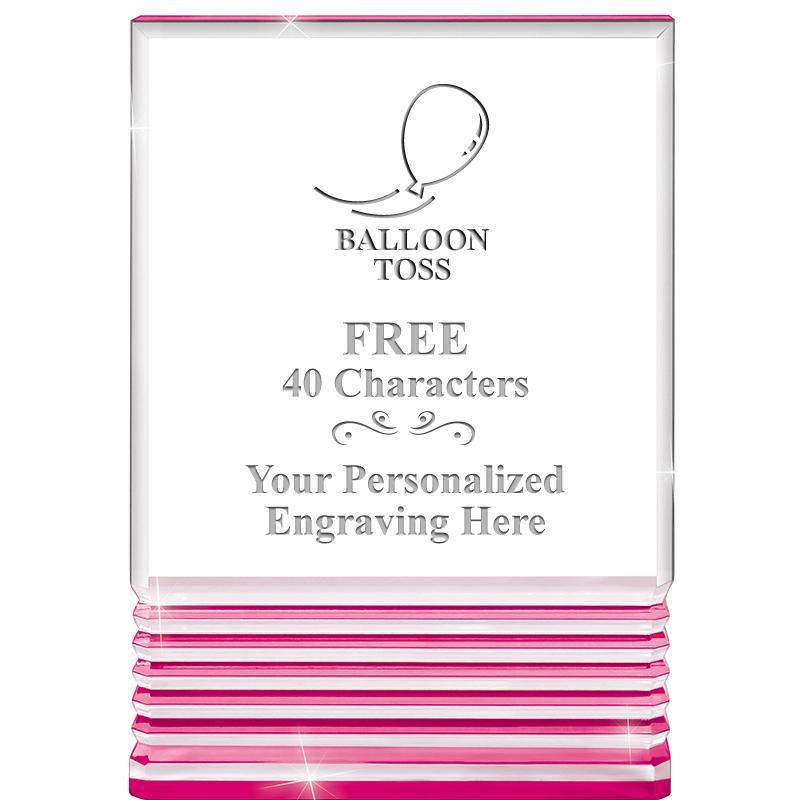 5" PINK ROCKWELL ACRYLIC