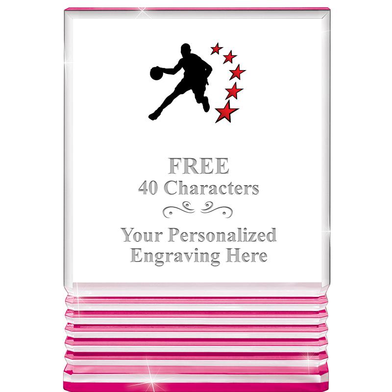 5" PINK ROCKWELL ACRYLIC