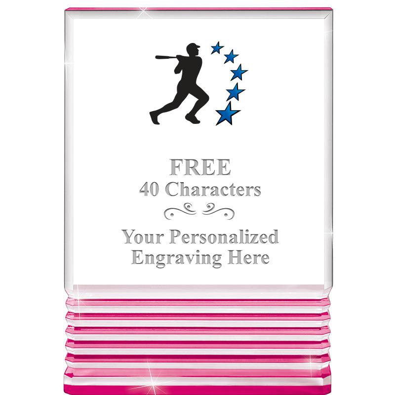 5" PINK ROCKWELL ACRYLIC