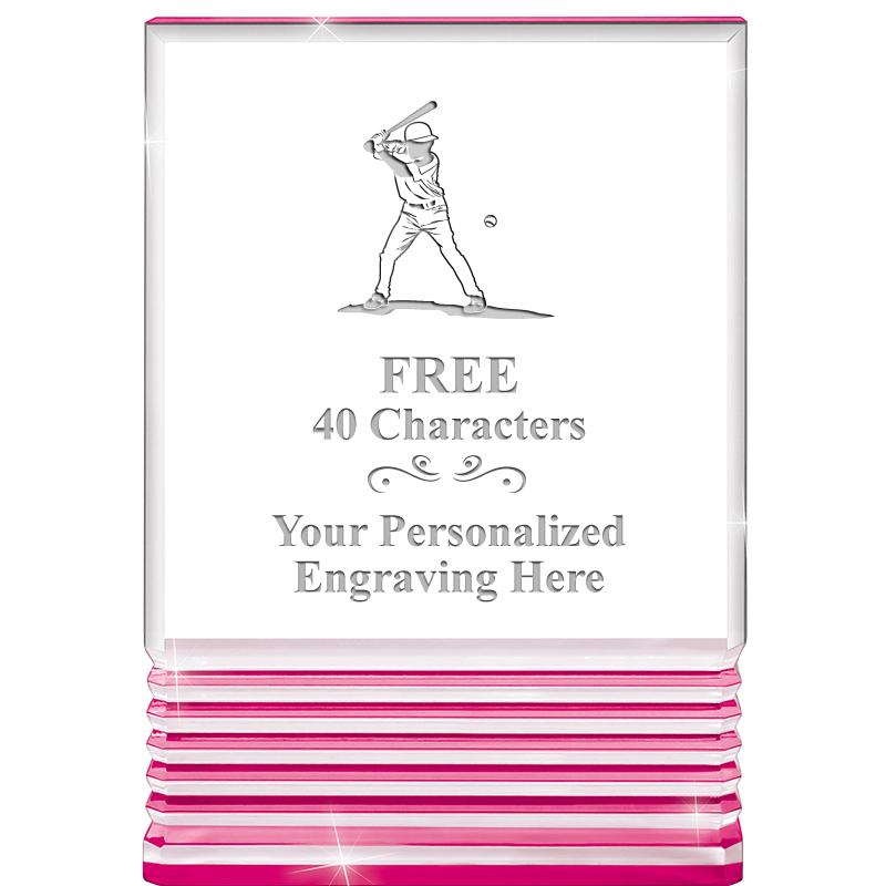 5" PINK ROCKWELL ACRYLIC