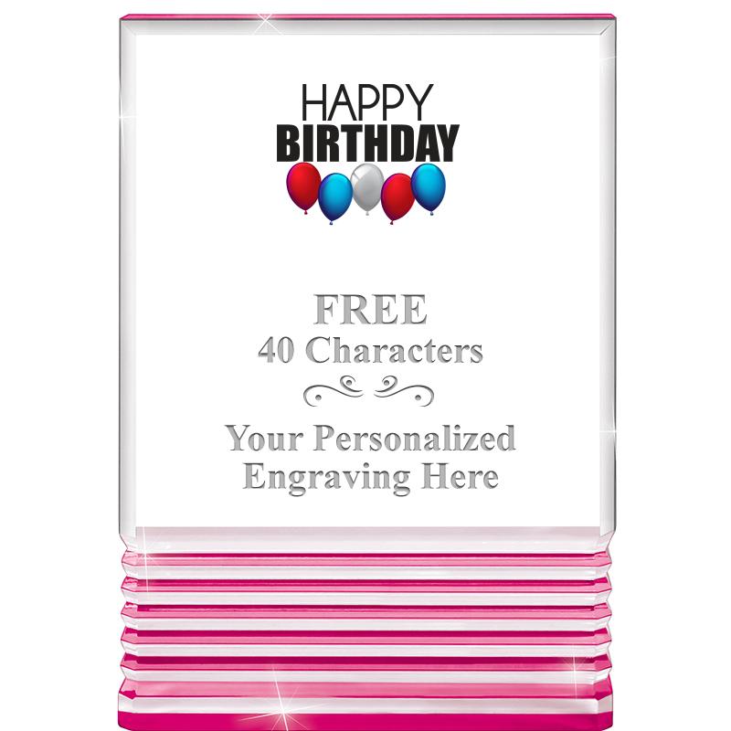 5" PINK ROCKWELL ACRYLIC