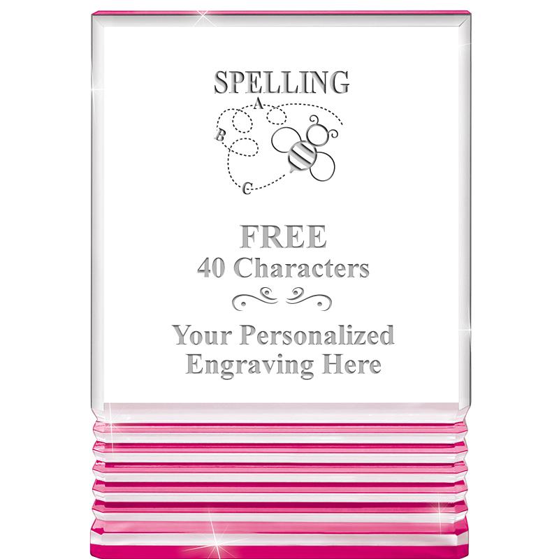 5" PINK ROCKWELL ACRYLIC