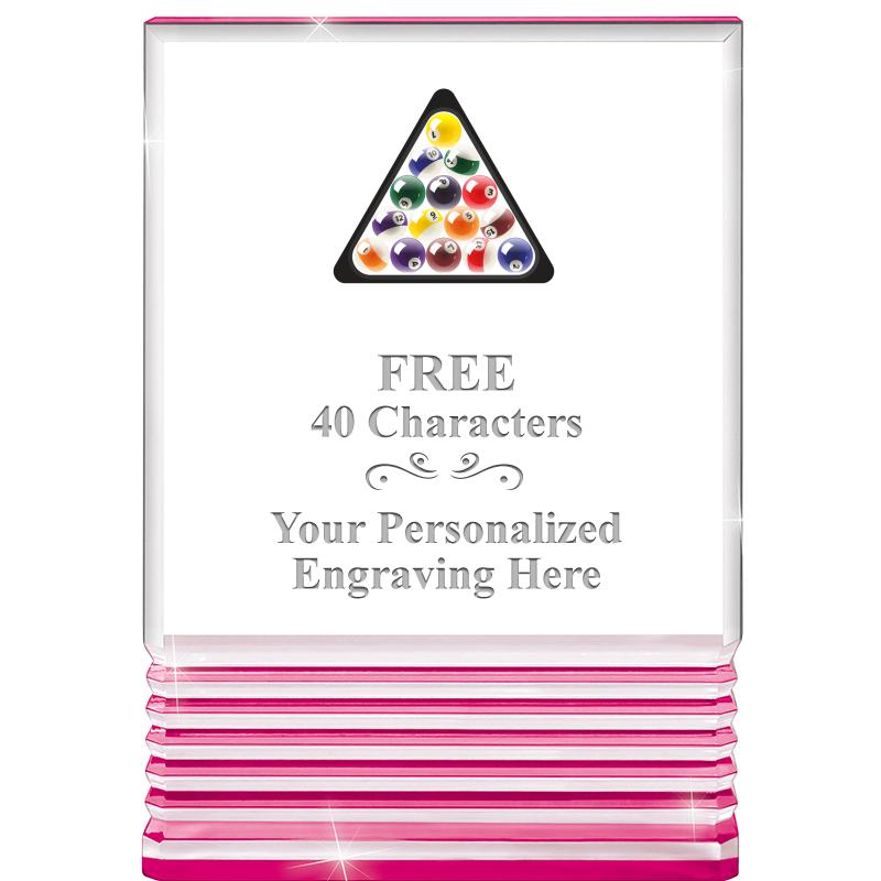 5" PINK ROCKWELL ACRYLIC