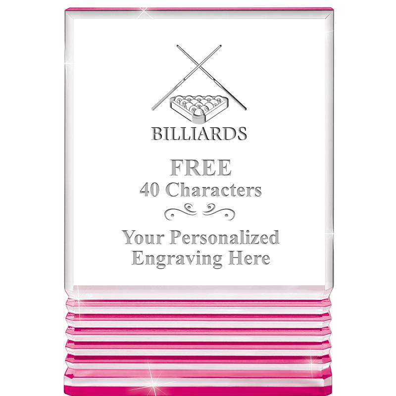 5" PINK ROCKWELL ACRYLIC