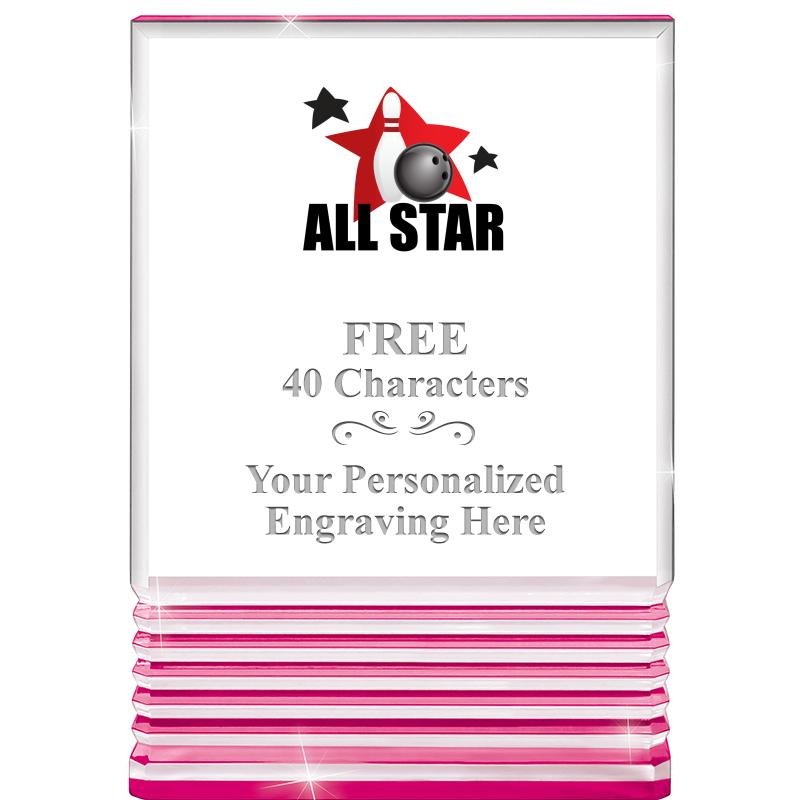 5" PINK ROCKWELL ACRYLIC