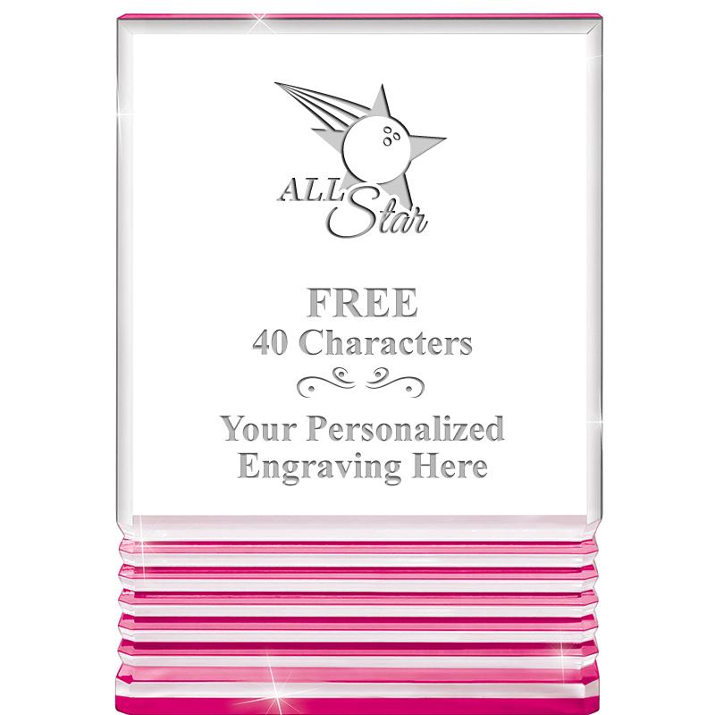 5" PINK ROCKWELL ACRYLIC