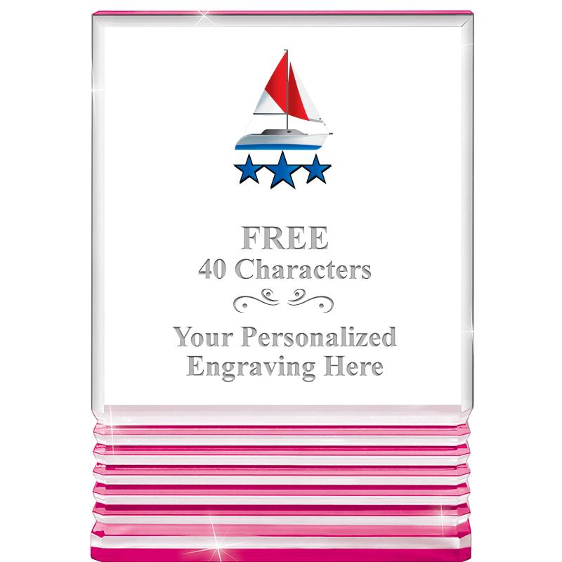 5" PINK ROCKWELL ACRYLIC