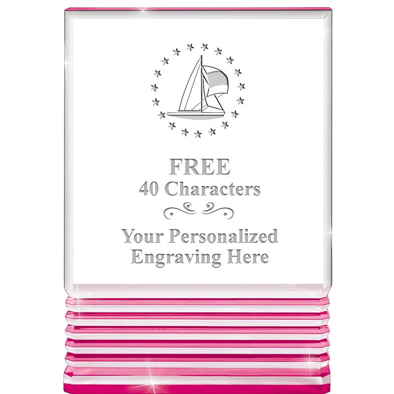 5" PINK ROCKWELL ACRYLIC