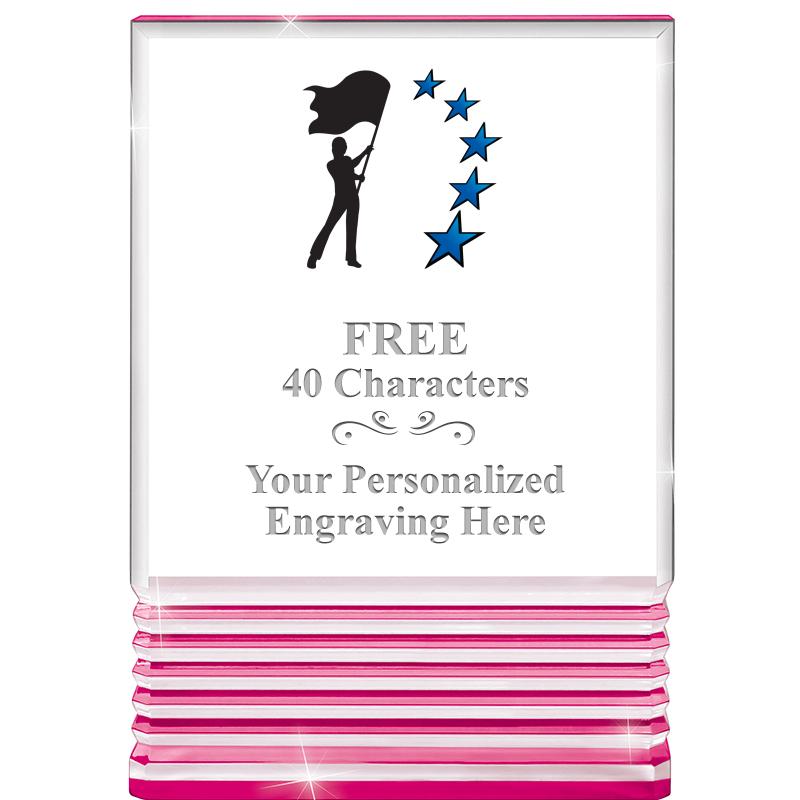 5" PINK ROCKWELL ACRYLIC