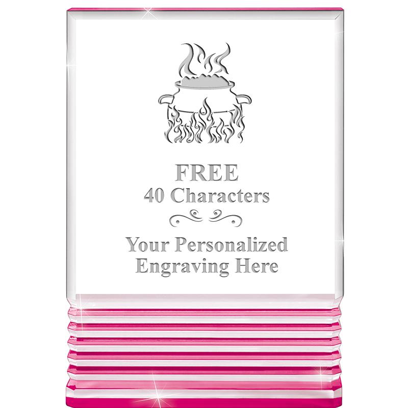 5" PINK ROCKWELL ACRYLIC