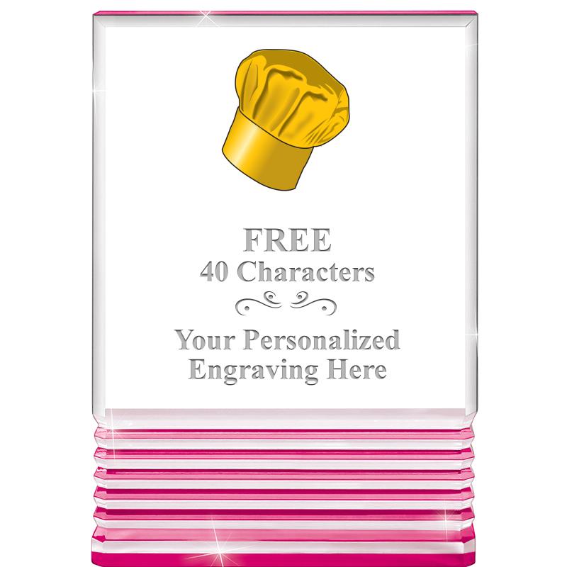 5" PINK ROCKWELL ACRYLIC