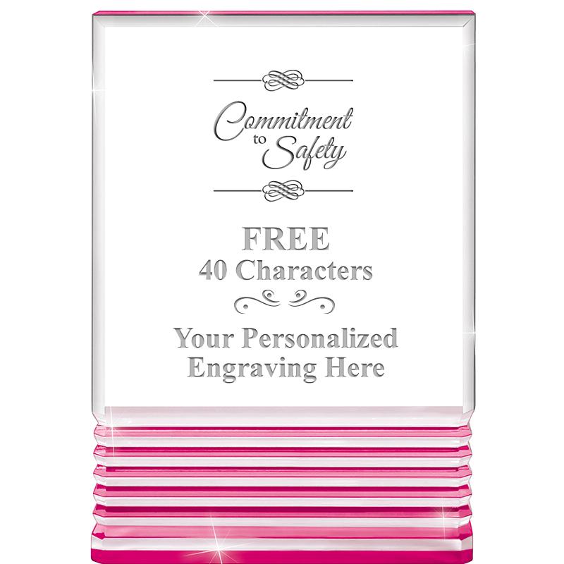 5" PINK ROCKWELL ACRYLIC