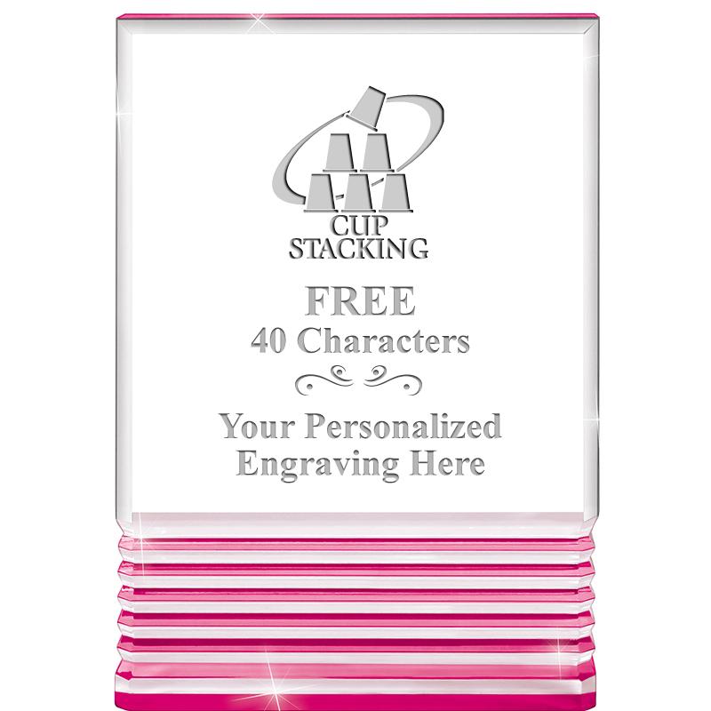 5" PINK ROCKWELL ACRYLIC