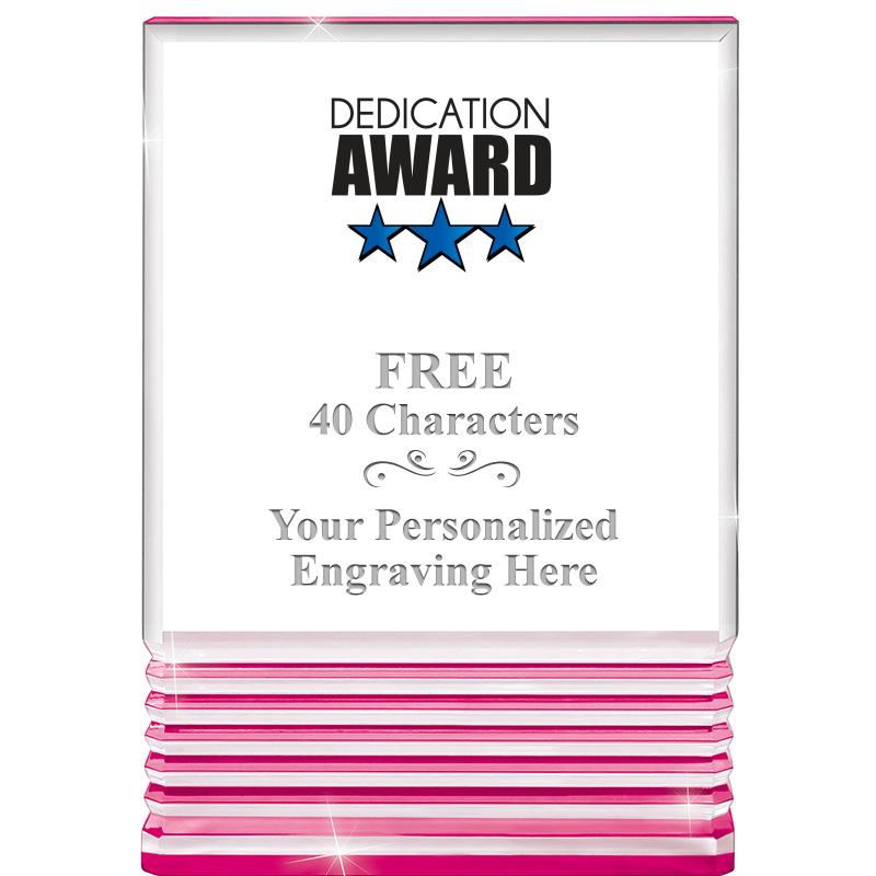 5" PINK ROCKWELL ACRYLIC