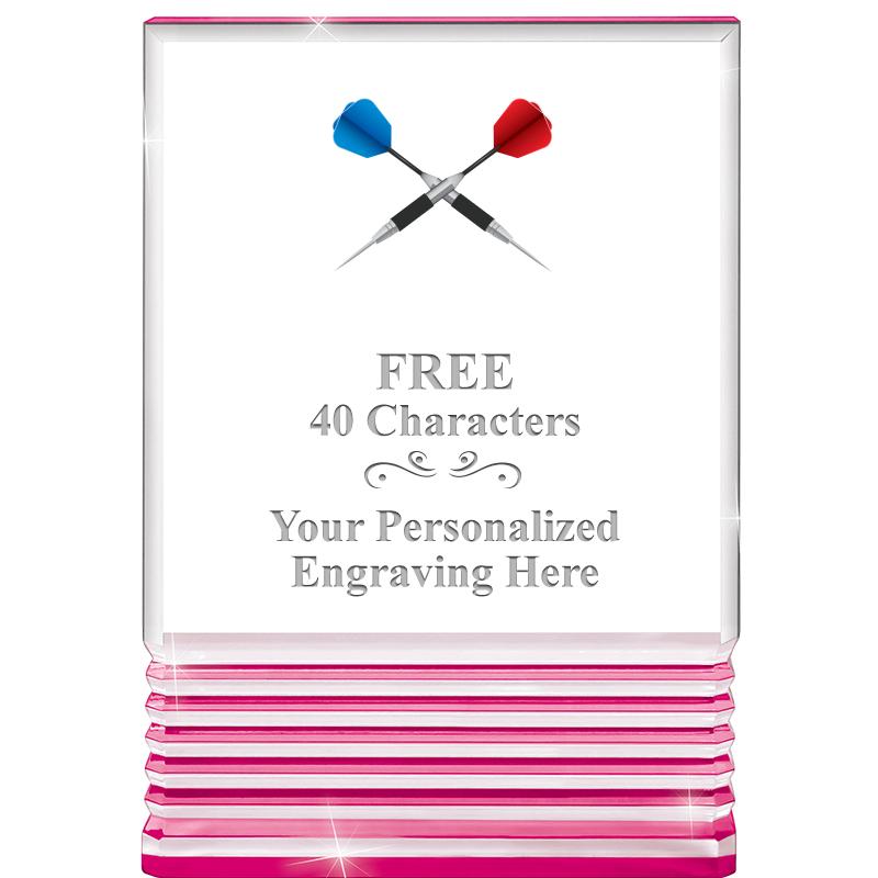 5" PINK ROCKWELL ACRYLIC