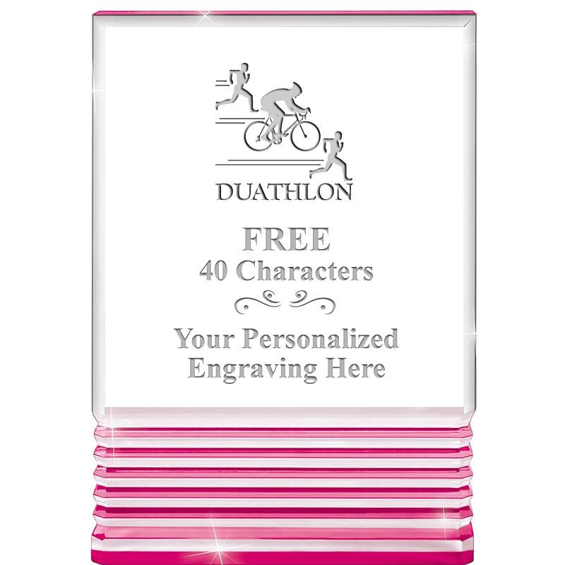 5" PINK ROCKWELL ACRYLIC