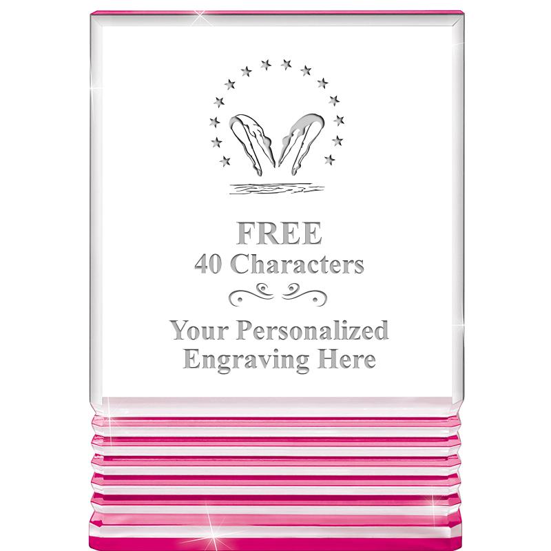 5" PINK ROCKWELL ACRYLIC