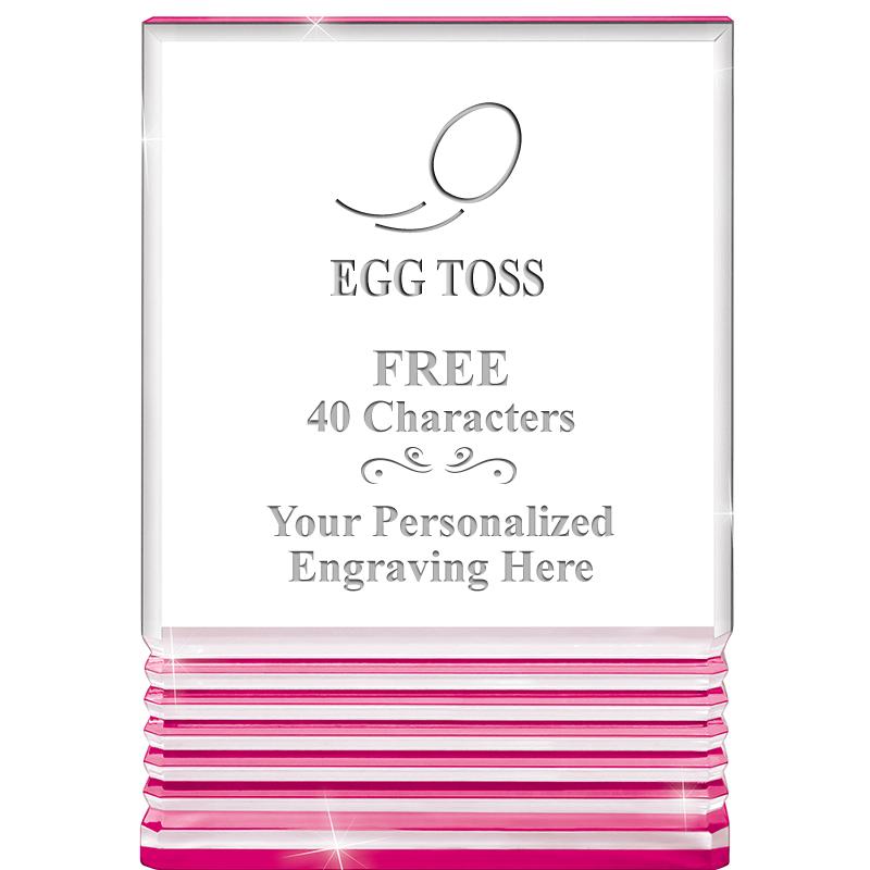 5" PINK ROCKWELL ACRYLIC