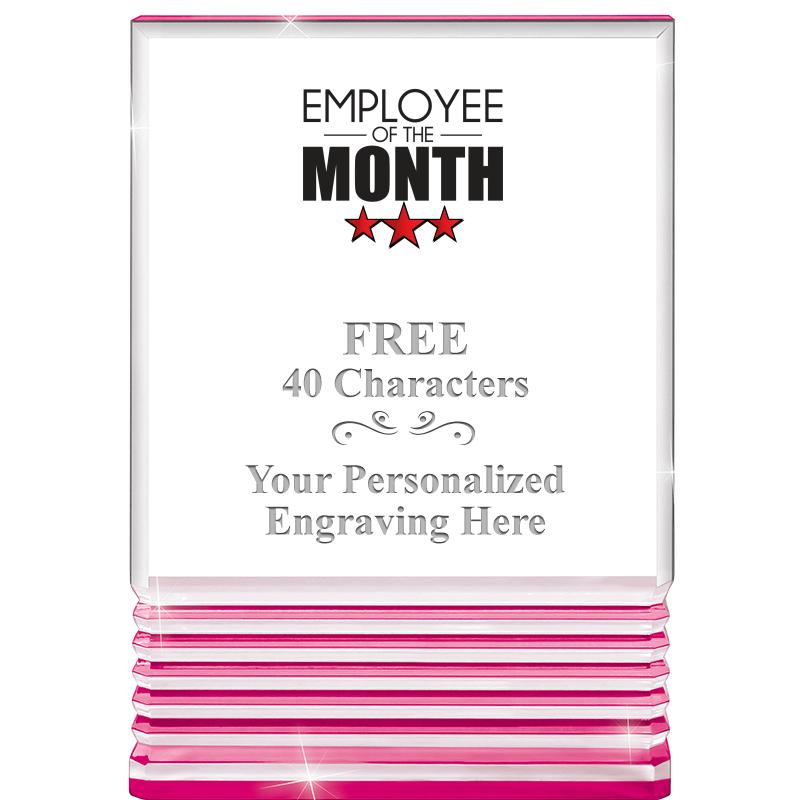 5" PINK ROCKWELL ACRYLIC