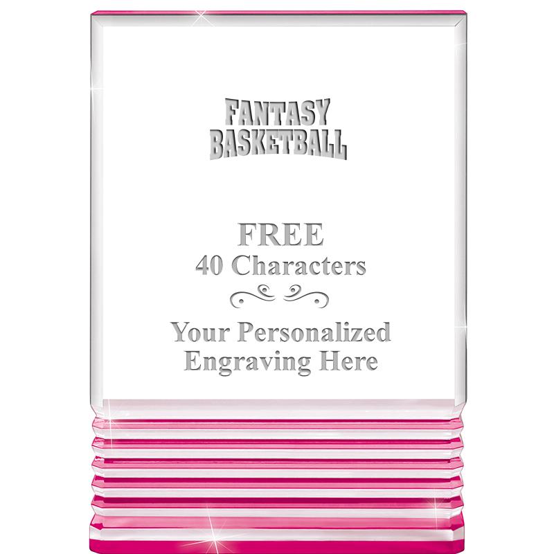 5" PINK ROCKWELL ACRYLIC