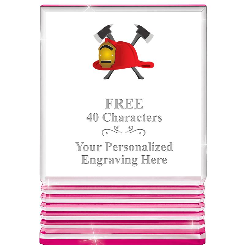 5" PINK ROCKWELL ACRYLIC