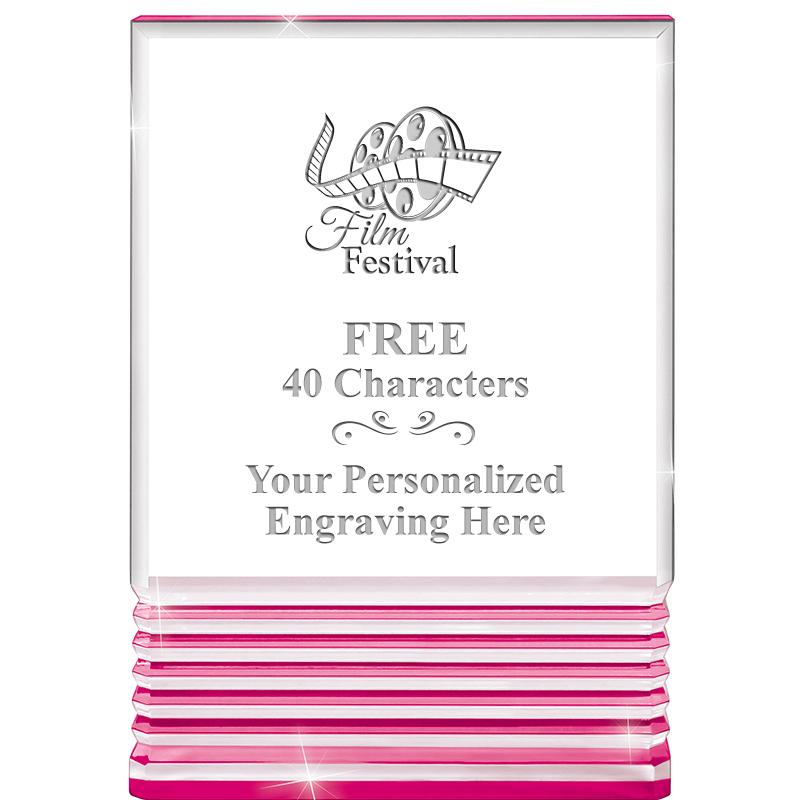 5" PINK ROCKWELL ACRYLIC