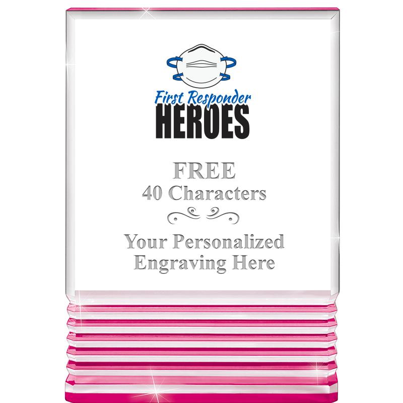 5" PINK ROCKWELL ACRYLIC