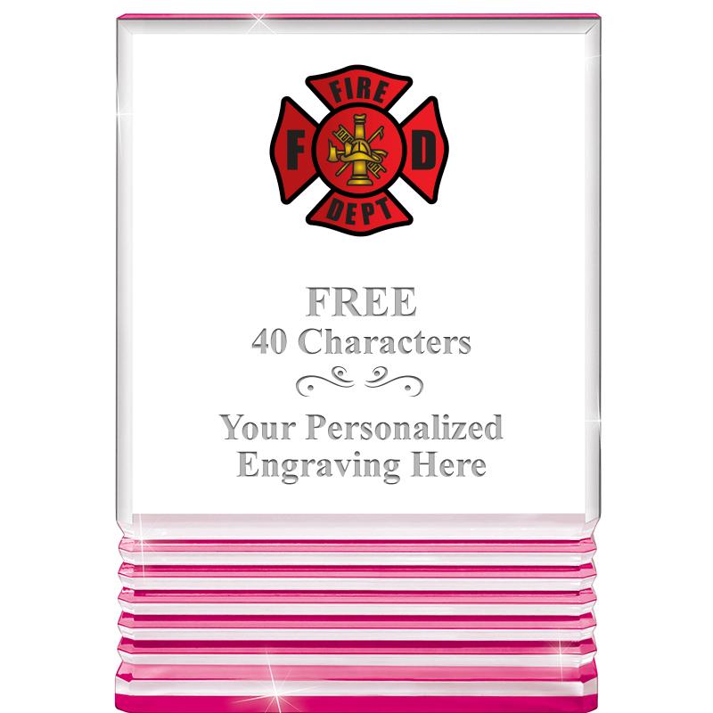 5" PINK ROCKWELL ACRYLIC