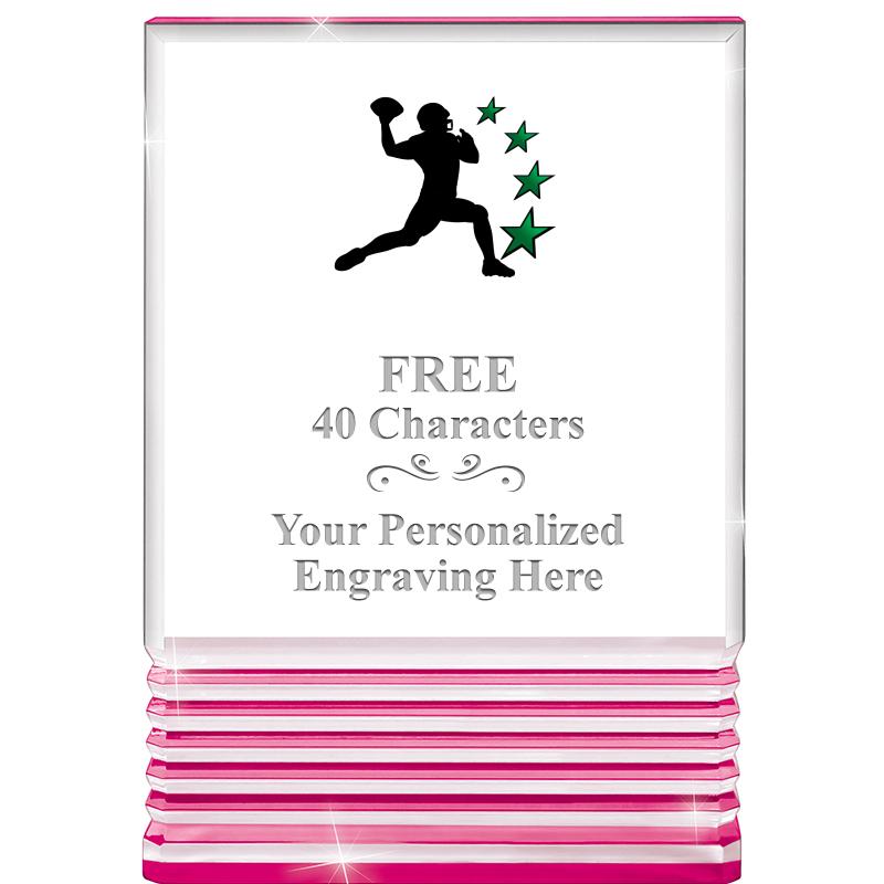 5" PINK ROCKWELL ACRYLIC