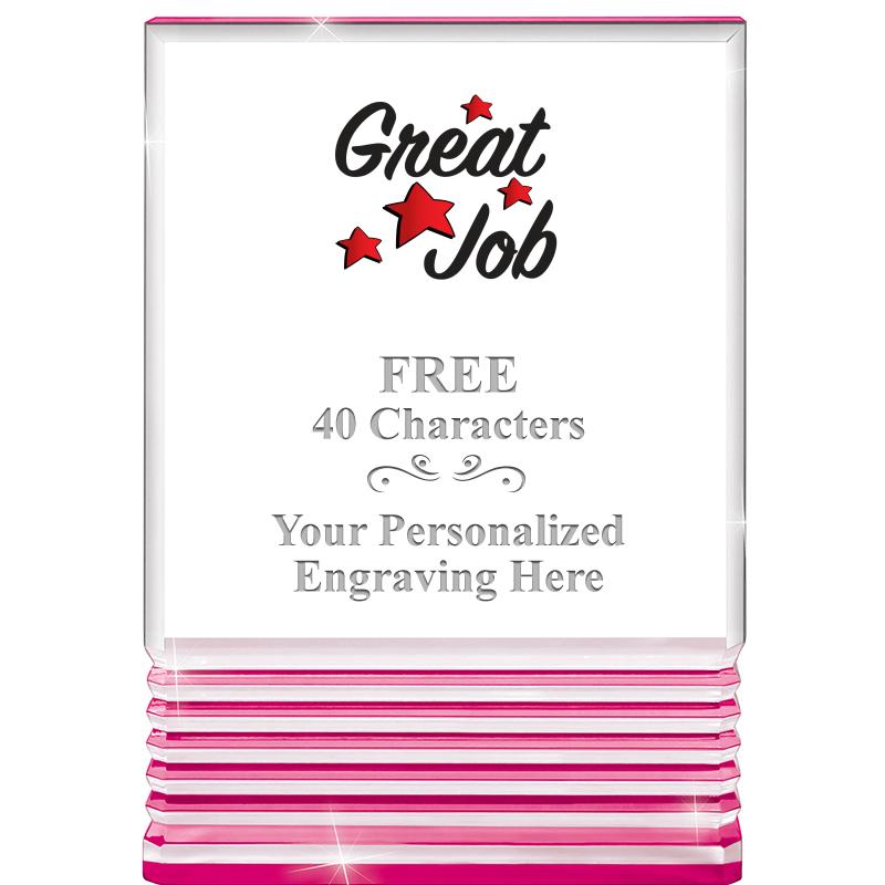 5" PINK ROCKWELL ACRYLIC