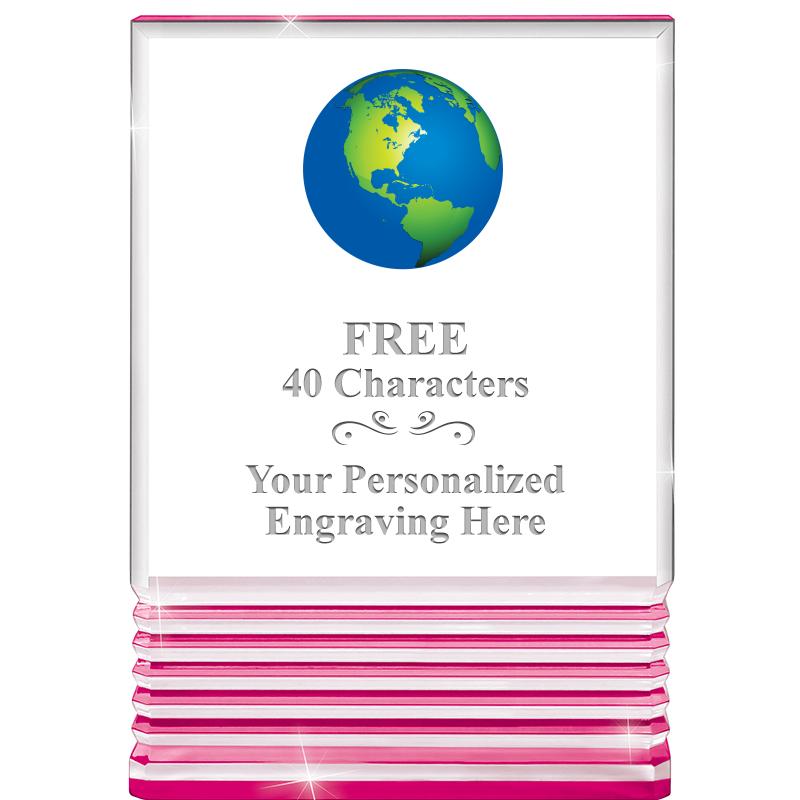 5" PINK ROCKWELL ACRYLIC