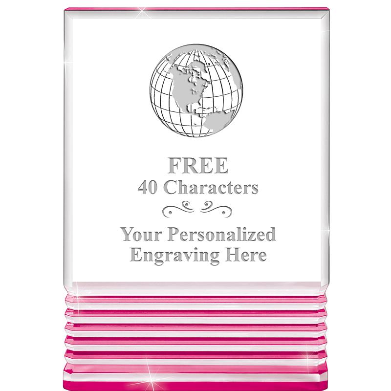 5" PINK ROCKWELL ACRYLIC