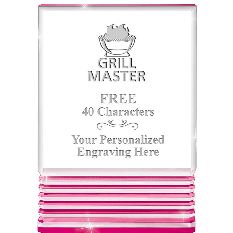 5" PINK ROCKWELL ACRYLIC