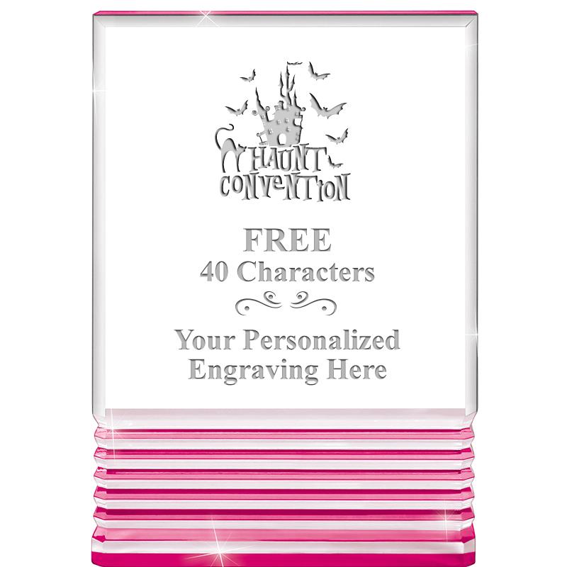 5" PINK ROCKWELL ACRYLIC