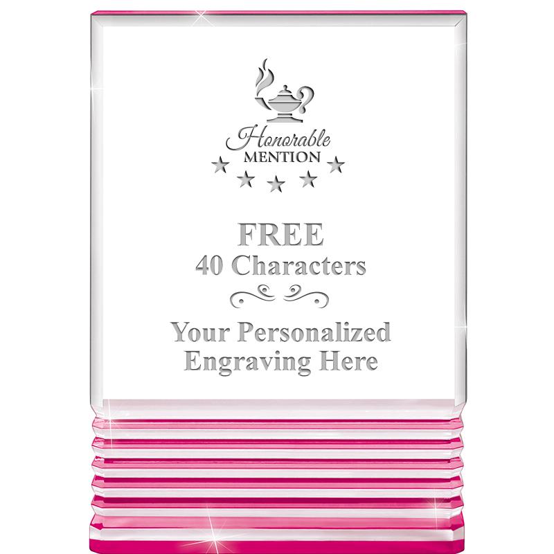 5" PINK ROCKWELL ACRYLIC