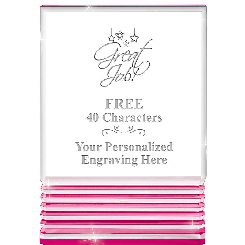 5" PINK ROCKWELL ACRYLIC