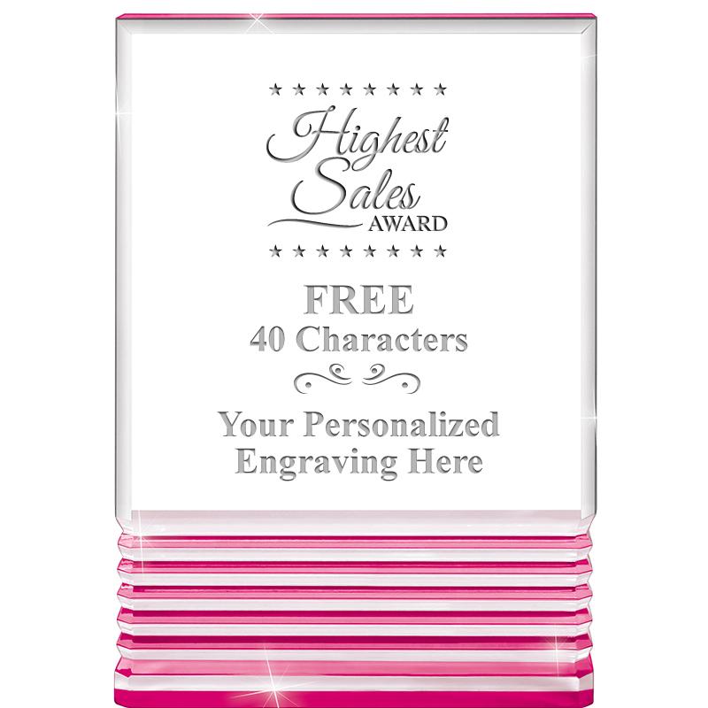 5" PINK ROCKWELL ACRYLIC