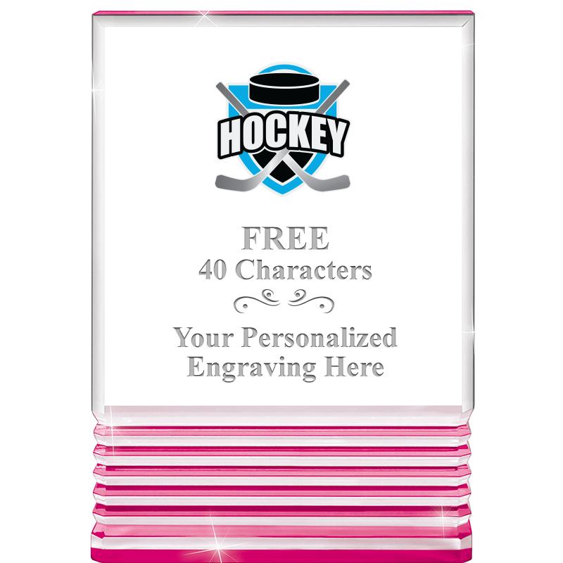 5" PINK ROCKWELL ACRYLIC