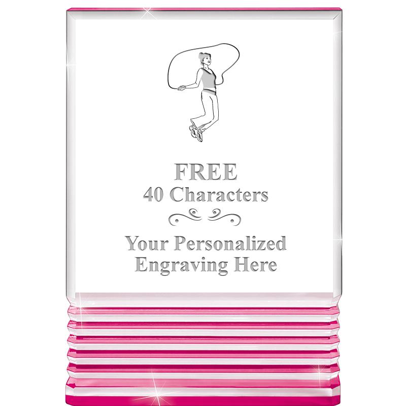 5" PINK ROCKWELL ACRYLIC