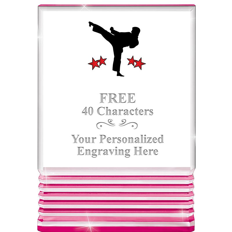 5" PINK ROCKWELL ACRYLIC