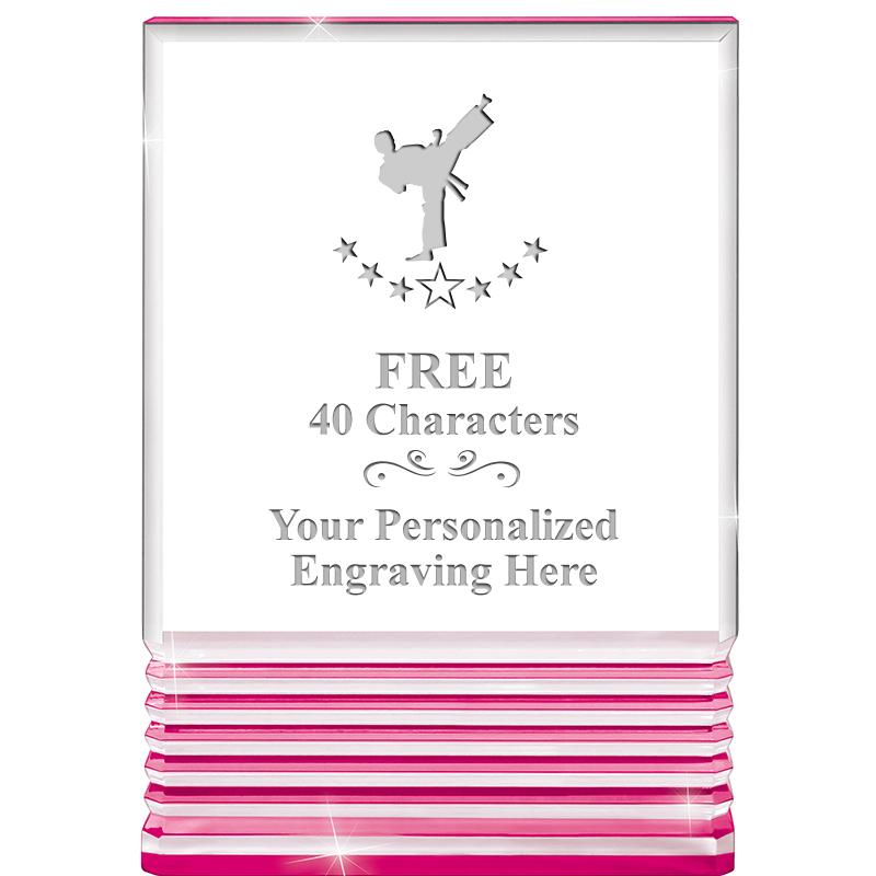 5" PINK ROCKWELL ACRYLIC