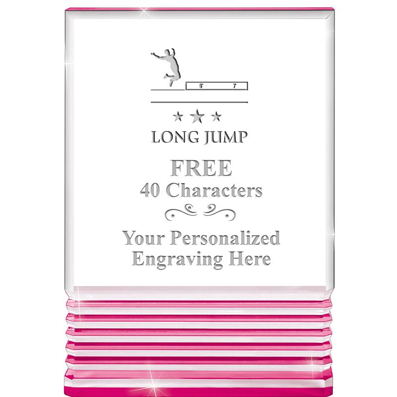 5" PINK ROCKWELL ACRYLIC